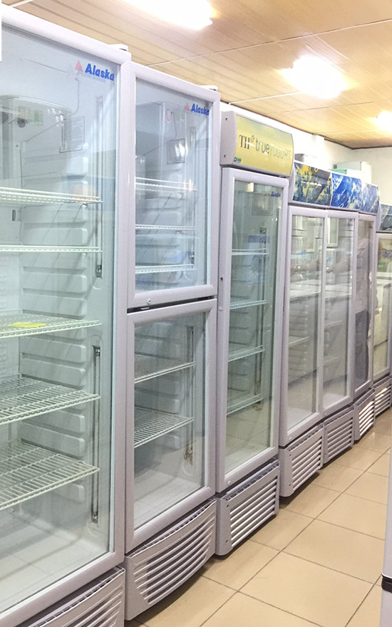 tủ mát cũ thanh lý giá rẻ
